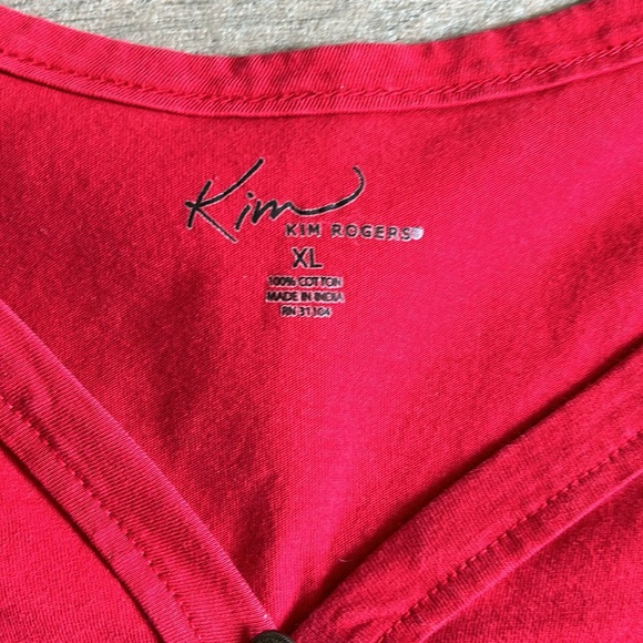 Kim rogers 3/4 sleeve top - Picture 3 of 4